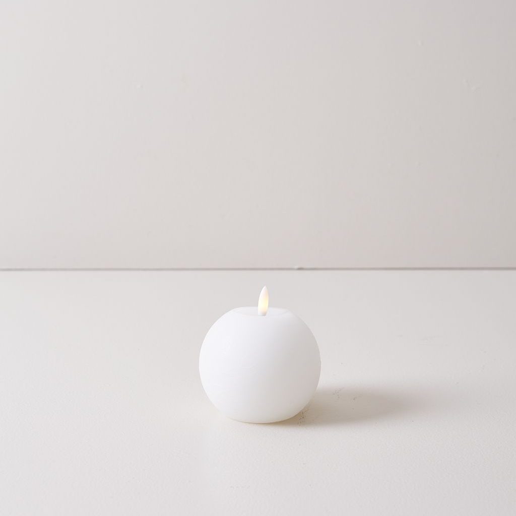 09 LED BALL10 009 WHITE L