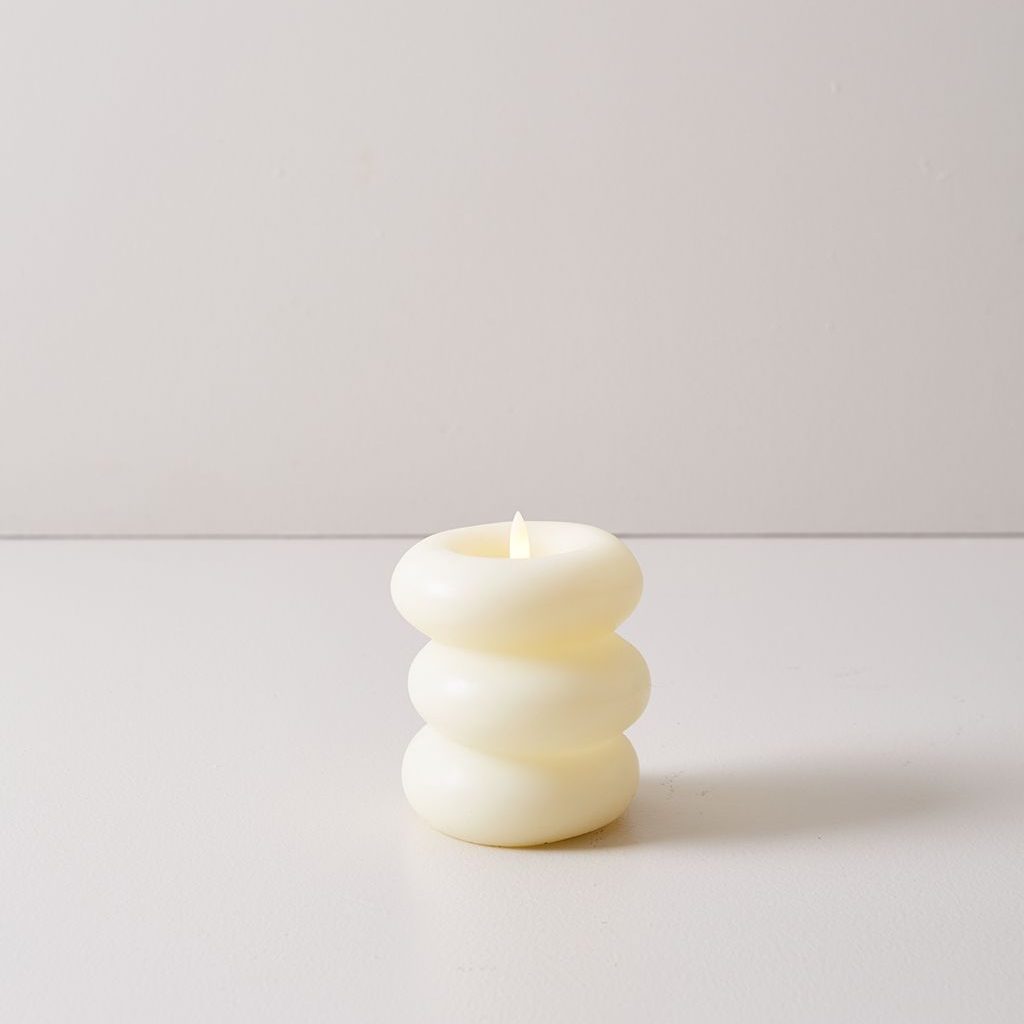 18 LED CIRCLES 012 IVORY