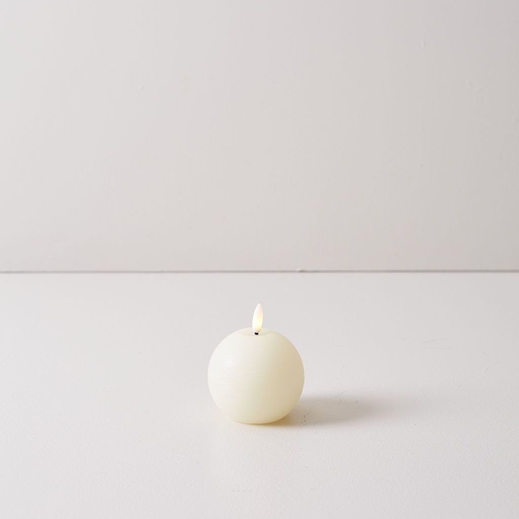 20 LED BALL8 008 IVORY M