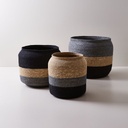 CANASTO ARCOS GRIS SET X 3