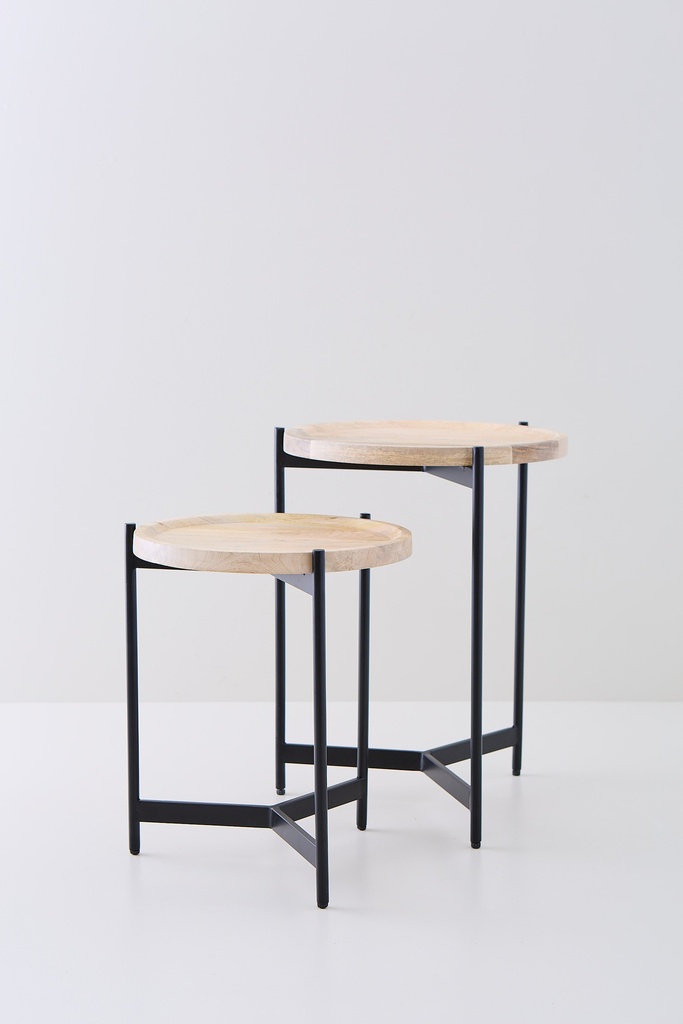 MESA AMAPOLA SET X 2