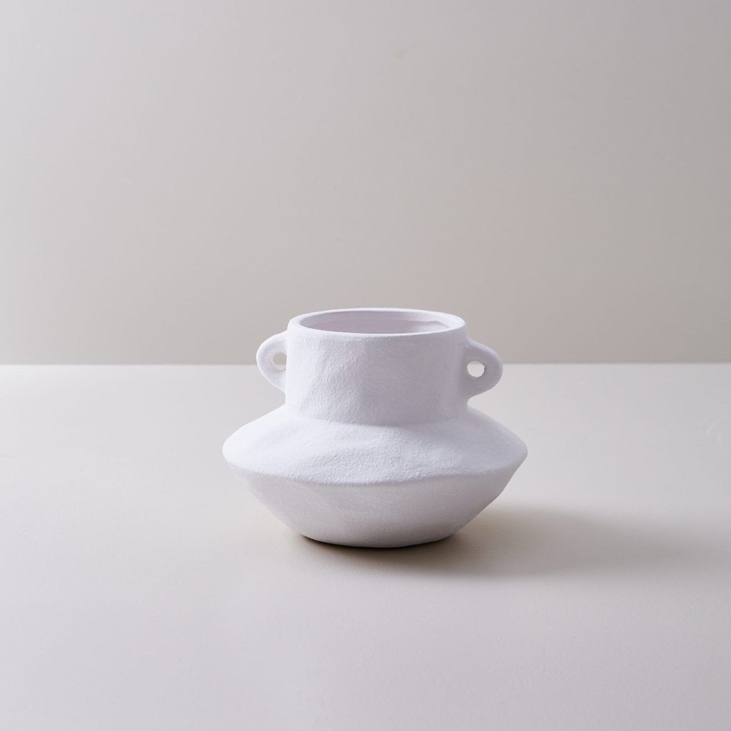 TINAJA BRINJE WHITE L