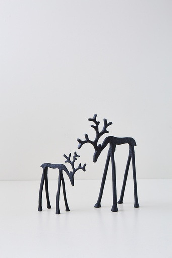 [0632829894647] DECOR CIERVO SET X 2